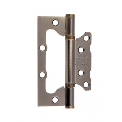 Петля дверная бабочка 100мм*63мм*2,0мм (узкая) 01-63 АВ