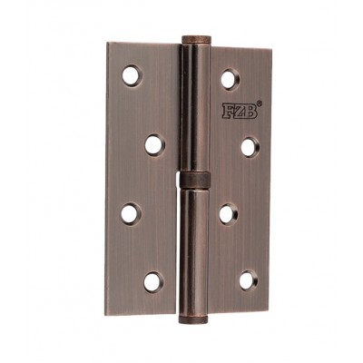 Петля съемная 100мм*70мм*2,5мм левого открытия 01-74 АС