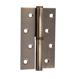 Петля съемная 100мм*70мм*2,5мм левого открытия 01-74 АВ Петля съемная 100мм*70мм*2,5мм левого открытия 01-74 АВ