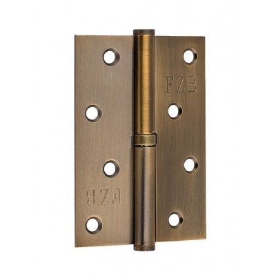 Петля съемная 100мм*70мм*2,5мм левого открытия 01-74 coffe