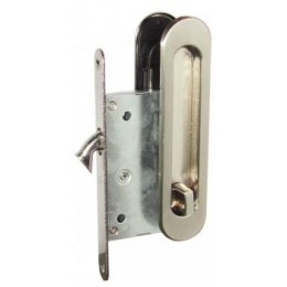 Ручки для раздвижной двери с замком I-05 BN/NP Ручки для раздвижной двери с замком I-05 BN/NP