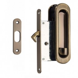 Ручки для раздвижной двери с замком I-05 (AB) Ручки для раздвижной двери с замком I-05 (AB)