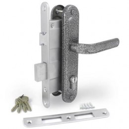 Замок врезной Мотор Сич Ф1В серебро Кровосток Замок врезной Мотор Сич Ф1В серебро Кровосток