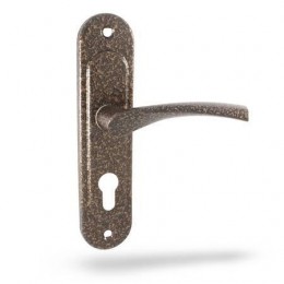 Ручка на планке Арико коричневая 55 мм Ручка на планке Арико коричневая 55 мм