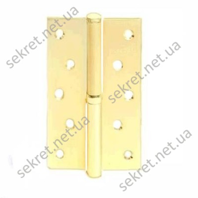 Петля APECS 125*75-B-Steel-G-L (комплект 2 шт)