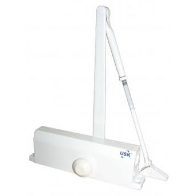 Доводчик Дверний 605-120кг (бел) Доводчик Дверний 605-120кг (бел)