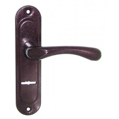 Дверна ручка на планці 55*105S Дверна ручка на планці 55*105S