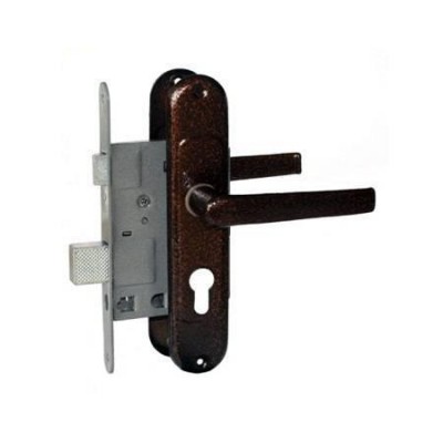 Замок врезной Тандем 4-ЗМН (б/ц) медь Замок врезной Тандем 4-ЗМН (б/ц) медь