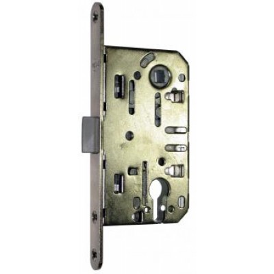 Замок для межкомнатной двери USK 410C PVC 85*50 (BN) Замок для межкомнатной двери USK 410C PVC 85*50 (BN)