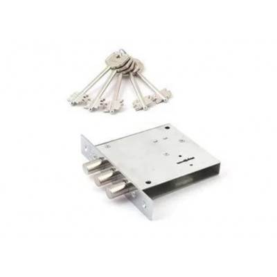 Замок врізний AVERS R35/S8-CR хром