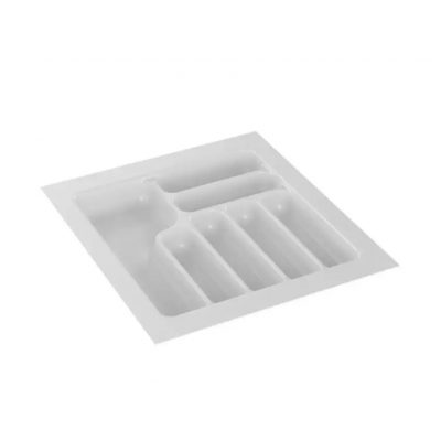 Лоток для столових приборів Starax білий 500мм