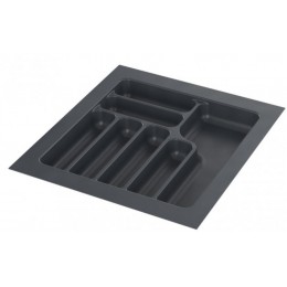 Лоток для столовых приборов Starax антрацит 500мм Лоток для столовых приборов Starax антрацит 500мм