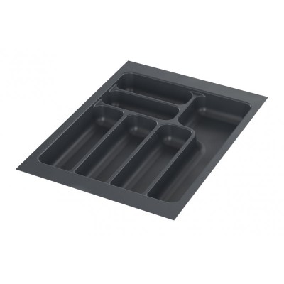 Лоток для столовых приборов Starax антрацит 450мм