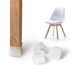 Захисні накладки для ніжок меблів 4шт. квадратні 30-40мм Захисні накладки для ніжок меблів 4шт. квадратні 30-40мм