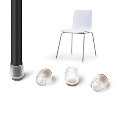 Защитные накладки для ножек мебели 4шт. круглые 14-16мм Защитные накладки для ножек мебели 4шт. круглые 14-16мм