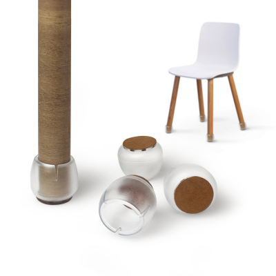 Захисні накладки для ніжок меблів 4шт. круглі 32-40мм Захисні накладки для ніжок меблів 4шт. круглі 32-40мм