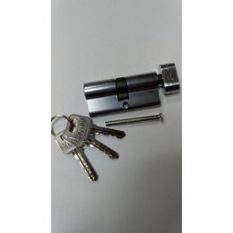 Цилиндровый механизм узкий 3 кл ккюч\вороток 60мм