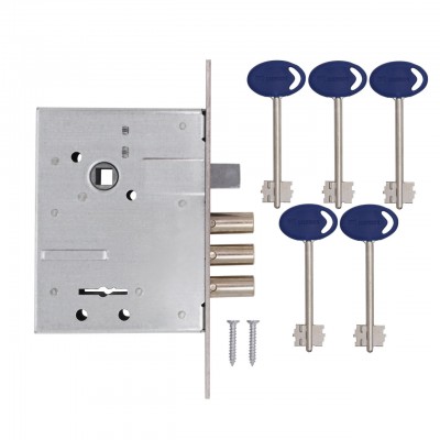 Замок врезной Шерлок 04.27-S сувальдный