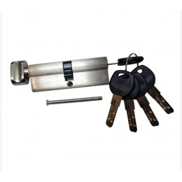 Цилиндровый механиз USK В90 45/45 ключ/вороток никель Цилиндровый механиз USK В90 45/45 ключ/вороток никель