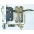Замок врезной с ручками USK 70.012-45 АВ Старая бронза (аналог Apecs 1523/60 )