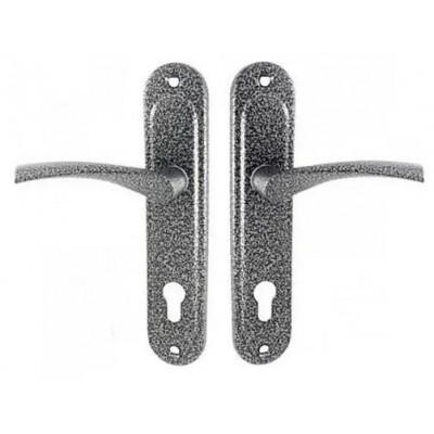 Ручка на планке Арико серая 85мм 