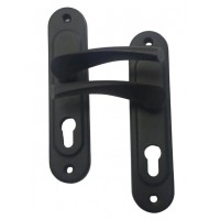 Ручка на планке Арико черная 55 мм 