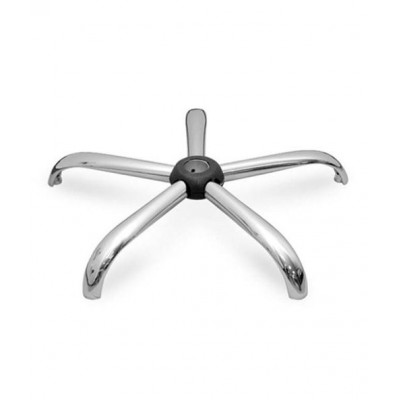 Крестовина для офисного кресла хромированная 640мм