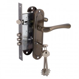 Комплект ручек FZB 55мм под сувальдный ключ 15-110 АВ Комплект ручек FZB 55мм под сувальдный ключ 15-110 АВ