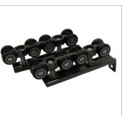 Ролики 4 оси (пластик) 12-019