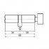 Цилиндр USK В60 30/30 ключ/вороток BN