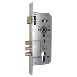 Корпус замка USK 6005R-3R (под стяжки) без планки (NP) Никель