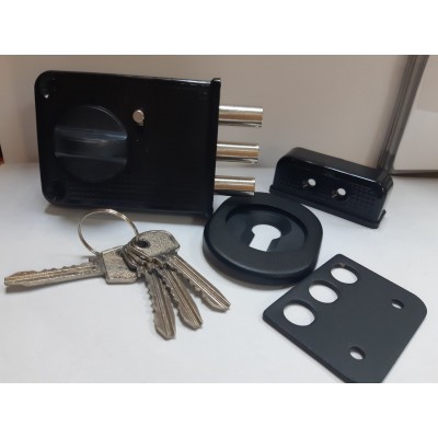 Замок накладної Аріко ДТ-3 (3 ригелі) Замок накладної Аріко ДТ-3 (3 ригелі)