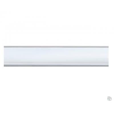 Плинтус на столешницу 43 алюминий 3м