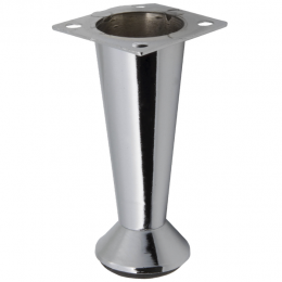 Опора мебельная конусная (h70 мм) хром, с регулировкой Опора мебельная конусная (h70 мм) хром, с регулировкой