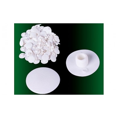 Заглушка на конфирмат белая Заглушка на конфирмат белая