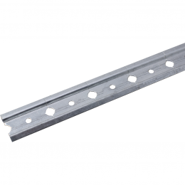 Шина монтажна сталева 2000мм для навішування шаф Шина монтажна сталева 2000мм для навішування шаф