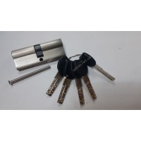Циліндровий механіз USK В80 40/40 ключ/ключ нікель