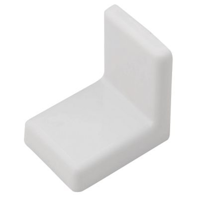 Консоль с пласт.накладкой Польша - 38х50х52 мм декор белый