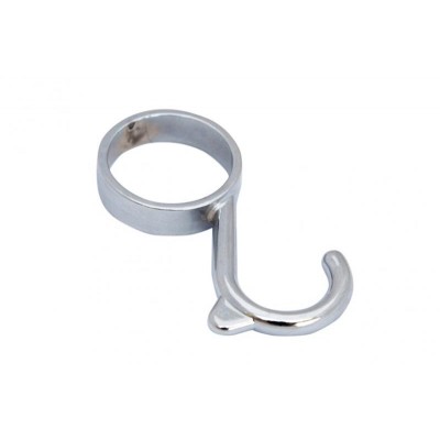Крючок несъемный D=25 хром Крючок несъемный D=25 хром
