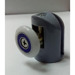 Ролик для душевой кабины одинарный поворотный d22мм Ролик для душевой кабины одинарный поворотный d22мм