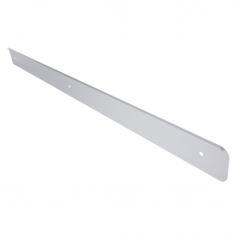 Накладка стільниці торцева R 28 мм R6 U срібло Накладка стільниці торцева R 28 мм R6 U срібло