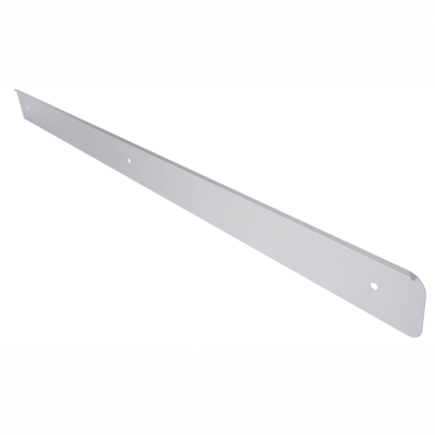 Накладка столешницы торцевая R 28 мм R6 U серебро