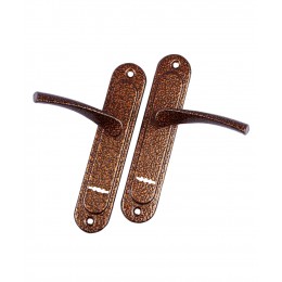 Ручка на планке Арико сувальдная 77мм Браво