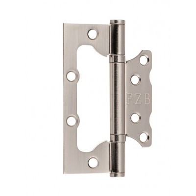 Петля дверная бабочка (узкая) Размер: 100мм*63мм*2,0мм SN