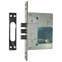 Замок для металлической двери сувальный USK 257L (NP)