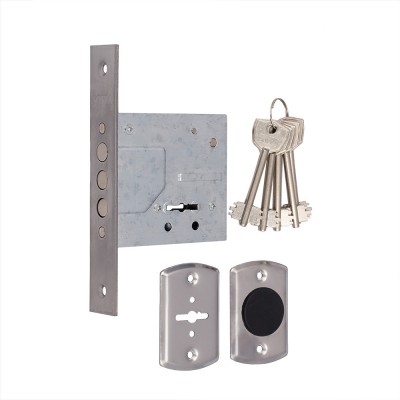 Корпус (замок врезной) CY1082 (5 ключей) металлический ключ (10-37) Корпус (замок врезной) CY1082 (5 ключей) металлический ключ (10-37)