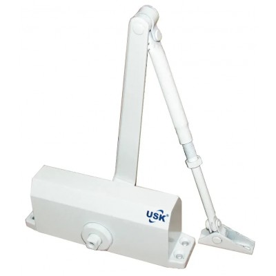 Дверной доводчик USK 702-60 кг белый