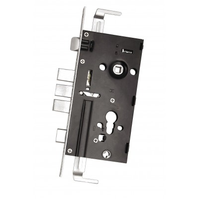 Замок врезной на китайские двери лев (10-24) Замок врезной на китайские двери лев (10-24)