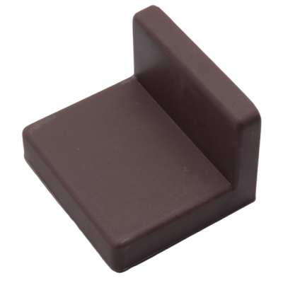 Консоль із пласт.накладкою MAR - 45х35х50 мм декор коричневий 