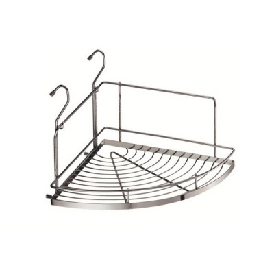 Полка навесная WEL - 201M угловая 1-ярусная Полка навесная WEL - 201M угловая 1-ярусная